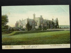 Shropshire CHIRK CASTLE near Oswestry c1905 Postcard by The Woodbury Series