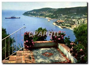 Modern Postcard The French Riviera miracle of nature Villefranche sur Mer har...