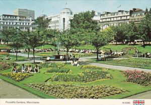 England Manchester Piccadilly Gardens