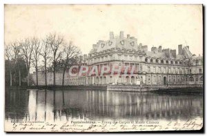 Old Postcard Fontainbleau Pond Carp and Chinese China Museum