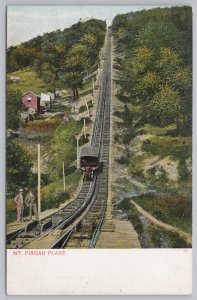 Transportation~Mt Pisgah Plane~Jim Thorpe~Vintage Postcard