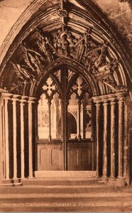 England Norwich Cathedral Cloisters Prior's Door