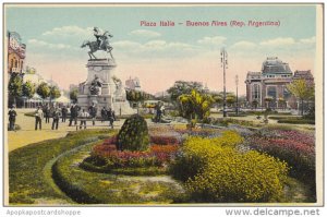 Argentina Buenos Aires Plaza Italia