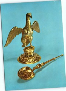 POSTCARD - UK  Coronation Regalia - The Ampulla and Anointing Spoon