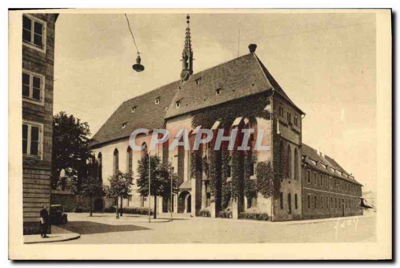 Old Postcard Colmar Haut Rhin Hall Catherinettes