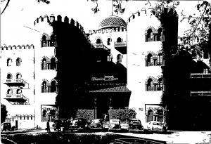 Hotel Alhambra Palace Spain Granada Real Photo Postcard PC95