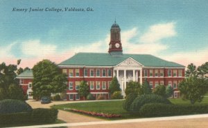 Vintage Postcard Emory Junior College Campus Building Valdosta Georgia Wall News