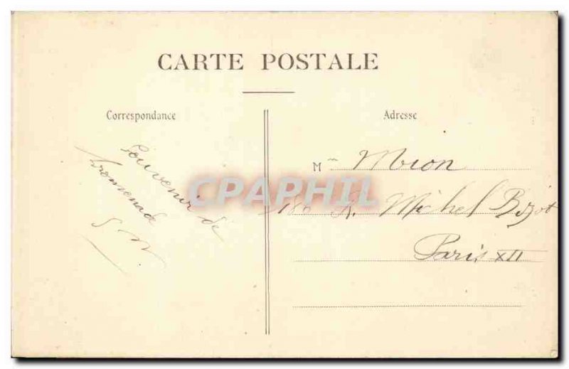 Paris Old Postcard Heart coronation