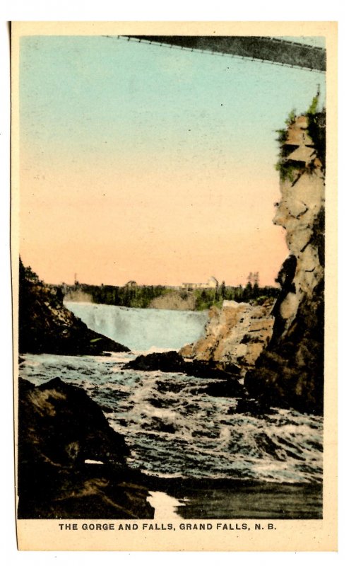 Canada - New Brunswick. Grand Falls. Gorge & Falls
