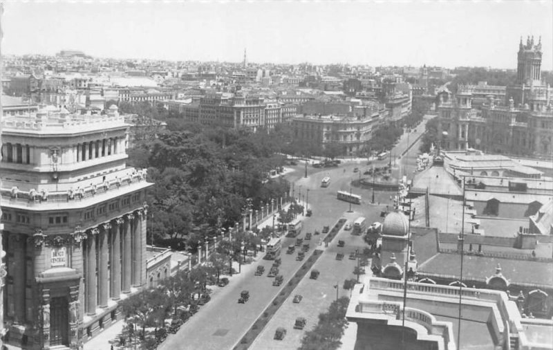 Spain   Aerial View of Madrid