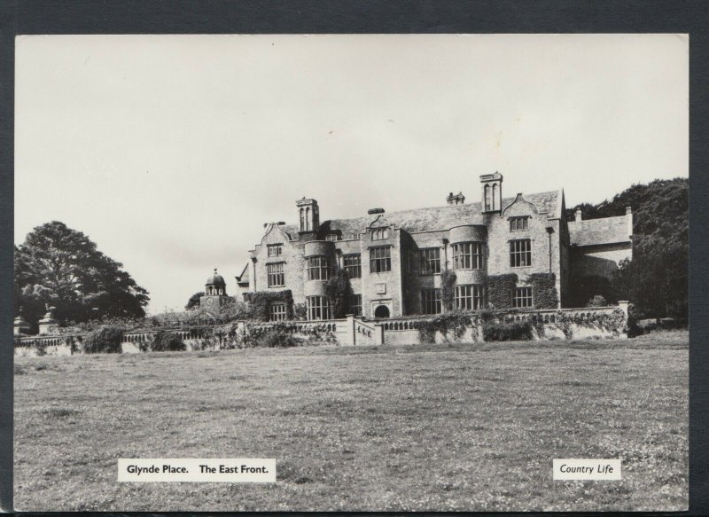 Sussex Postcard - The East Front, Glynde Place, Glynde, Lewes   RR7157