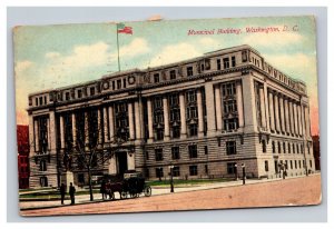 Vintage 1913 Postcard Municipal Building, Washington, District of Columbia