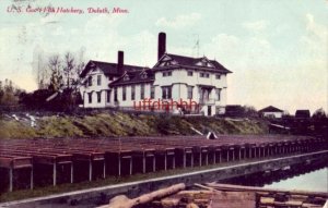 U.S. GOV'T FISH HATCHERY DULUTH, MN 1910