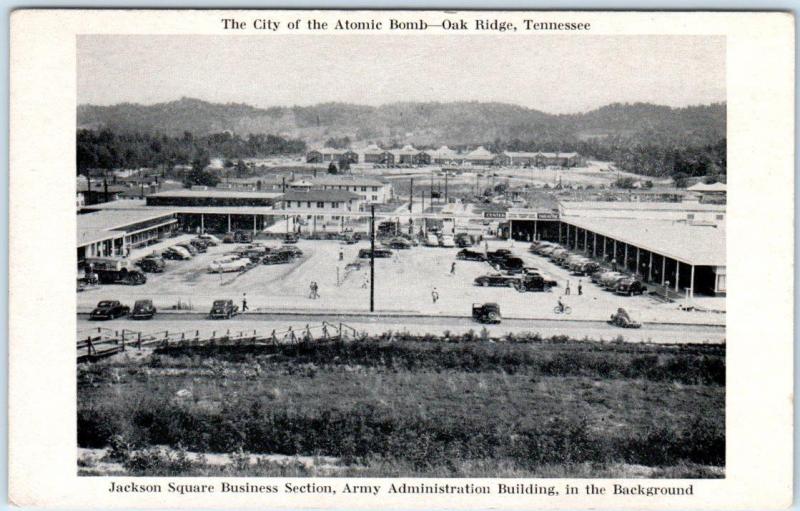 OAK RIDGE, Tennessee TN Birdseye JACKSON SQUARE Business Section