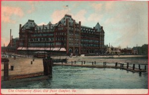 12829 Trolley Car at the Chamberlin Hotel, Old Point Comfort, Virginia