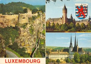 B109785 Luxembourg Rochers du Bock et Fortifications Cathedrale Castle Ruins