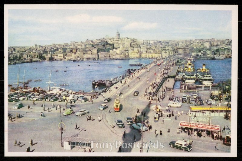 Galata Koprusu - Galata Bridge and the Golden Horn