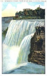 American Falls from Goat Island - Niagara Falls, New York