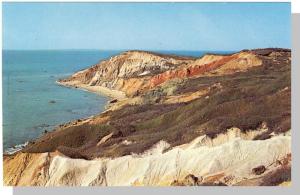 Martha's Vineyard, Mass/MA Postcard,Gay Head Cliffs/Cape Cod