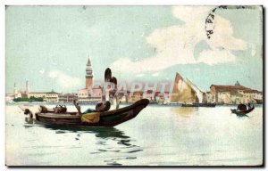 Old Postcard Venezia