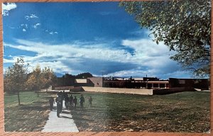 McCurdy School Student Cntr Postally Used Post Card Circa 1980’s Espanola NM LB