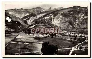 Postcard Old Barracks Bourg St Maurice and the steep Rognaix