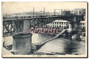 Old Postcard Brest National Bridge