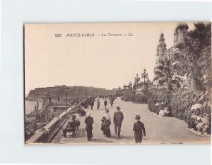 Postcard Les Terrasses Monte Carlo Monaco Monaco