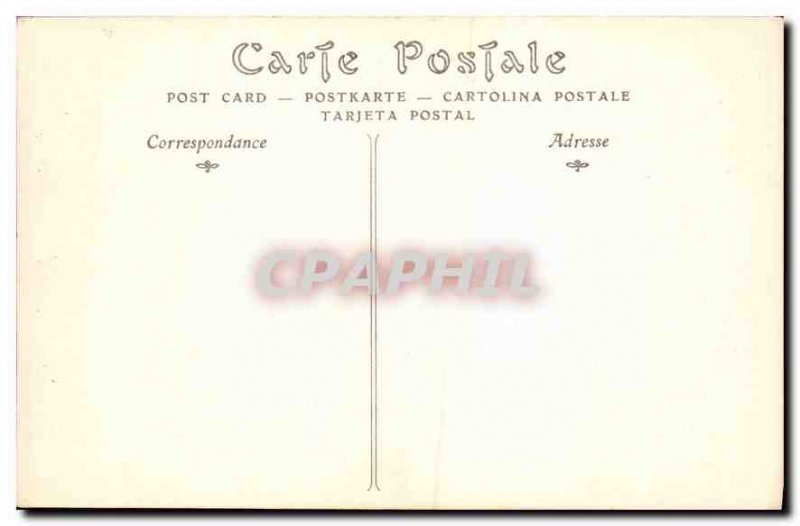 Old Postcard Caen apse of St. Peter's Church