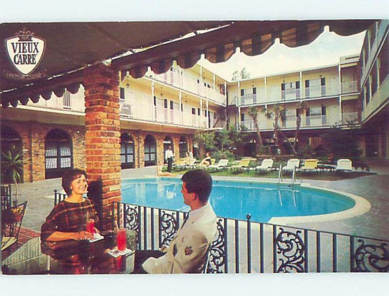 Unused Pre-1980 MOTEL SCENE New Orleans Louisiana LA G7047