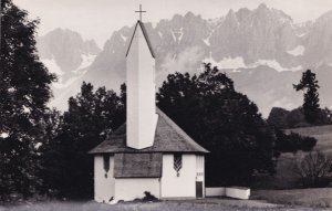 Evang Christuskirche Kitzschel Real Photo Austria Postcard