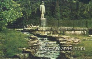 Jack Daniel's Statue & Spring, Distillery - Lynchburg, Tennessee TN  