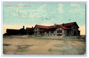 1912 Rockwood Pottery, Cincinnati Ohio OH Antique Posted Postcard 