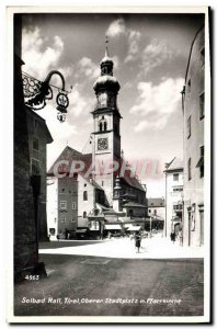 Modern Postcard Solbad Hall Tirol Oberer Stadtplatz m Pfarrkirche