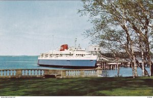 The M.V. BLUENOSE Ferry , Bar Harbor , Maine , 50-60s