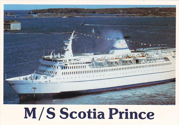 Canada Ferry M S Scotia Prince Yarmouth Nova Scotia