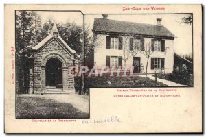Postcard Old Drill Collars Vosges House of forestry Chapelotte between Celles...
