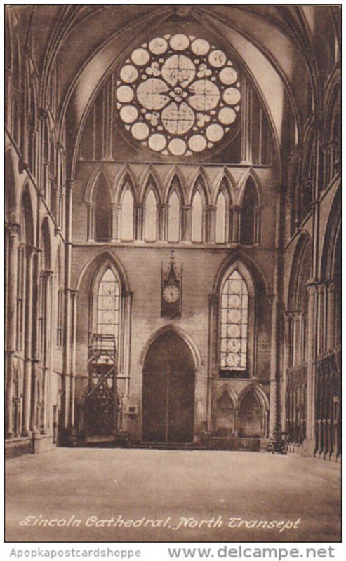 England Lincoln Cathedral North Transept