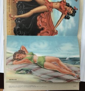 Minsky Bros.  Postcard Booklet “Pin Ups”