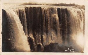 BR94885 salto del laja  falls real photo chile waterfall