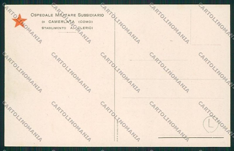 Como Camerlata Ospedale Militare cartolina QK3321