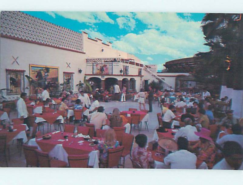 Unused Pre-1980 MACARENA BULL RING AT RESTAURANT Acuna MEXICO M8740