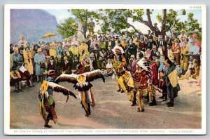 Native American  Hopi Indian Dance  Arizona   Postcard
