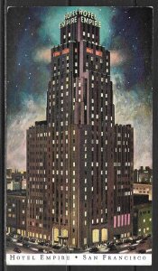 California, San Francisco - Hotel Empire - [CA-326]