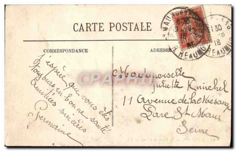 Old Postcard Paris Le Musee de Cluny