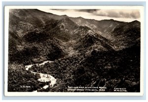 Great Smoky Mountain National Park TN Tennessee Real Photo RPPC Postcard (FK6)