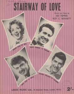 Stairway Of Love Marty Robbins Terry Dene Mint Sheet Music