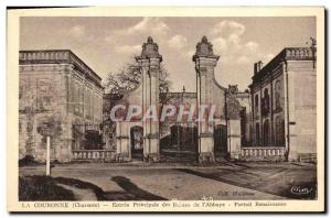 Old Postcard The Crown Entree the Renaissance Portal Abbey Ruins Main