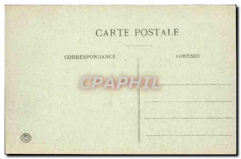 Old Postcard Morgat Entree De La Grotte From I & # 39Autel