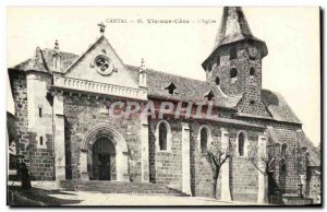 Cantal Auvergne Postcard Old Vic sur Cere